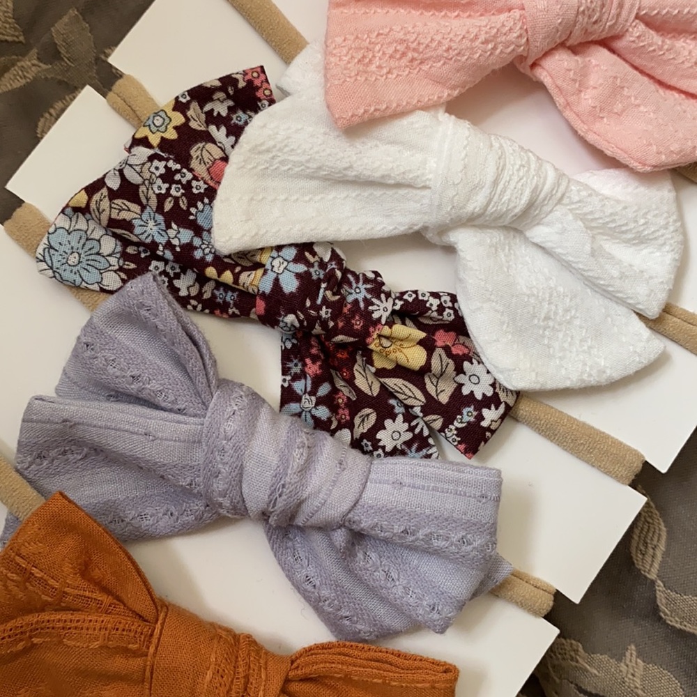 ~Roobaby~ Bow Hairband Set